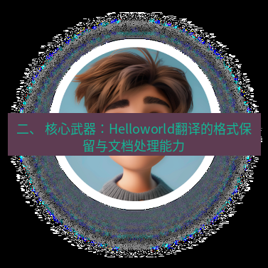 helloworld翻译在线 二、 核心武器：Helloworld翻译的格式保留与文档处理能力