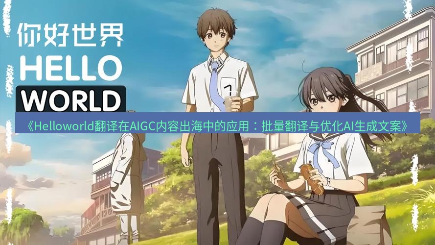 helloworld翻译在线 《Helloworld翻译在AIGC内容出海中的应用：批量翻译与优化AI生成文案》