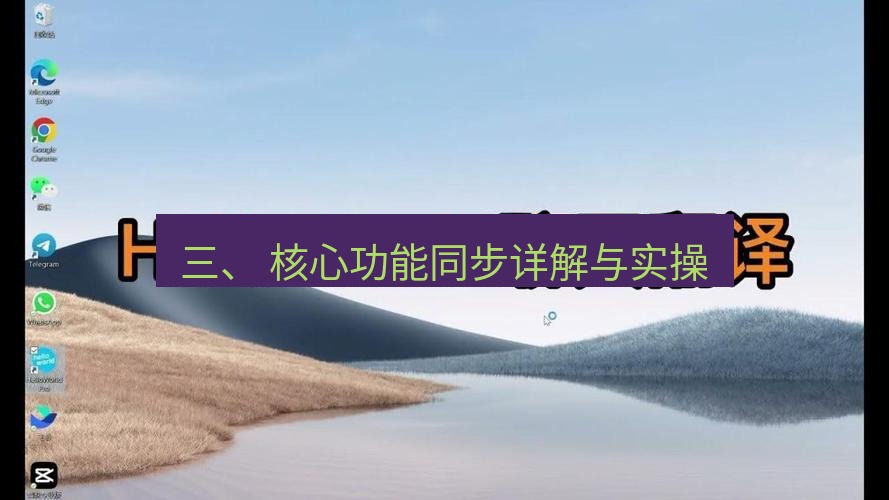helloworld翻译在线 三、 核心功能同步详解与实操