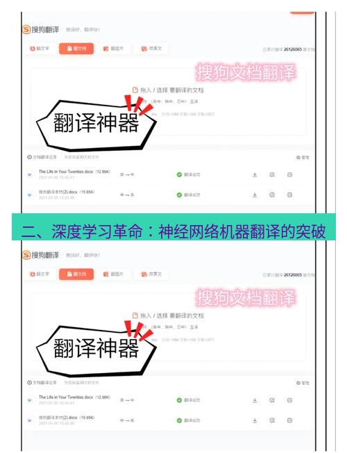 helloworld翻译在线 二、深度学习革命：神经网络机器翻译的突破