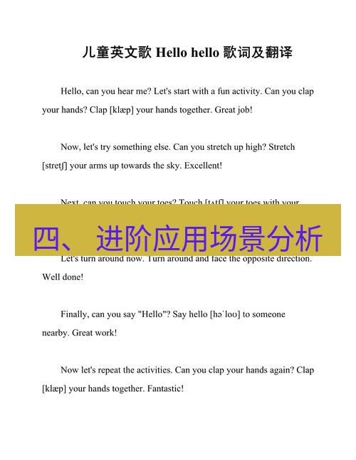 helloworld翻译在线 四、 进阶应用场景分析