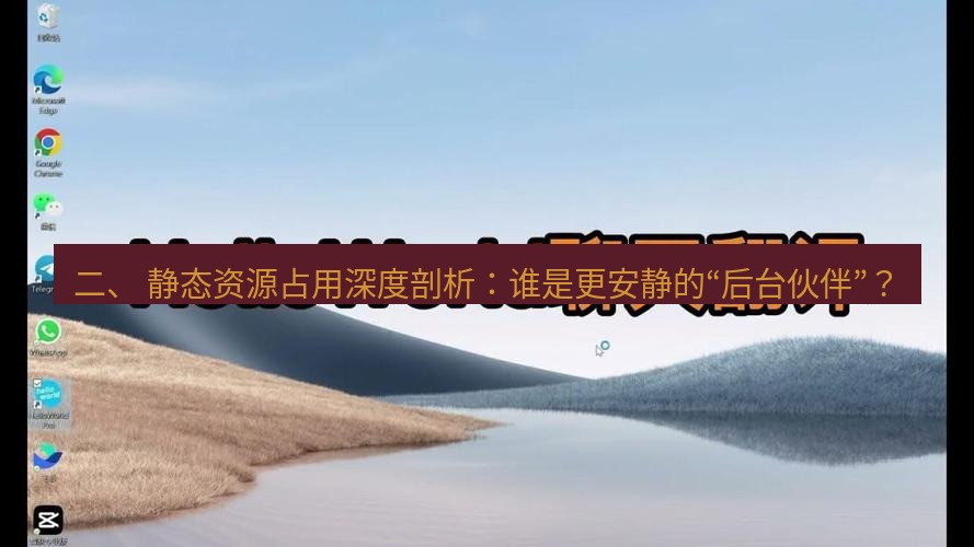 helloworld翻译在线 二、 静态资源占用深度剖析：谁是更安静的“后台伙伴”？