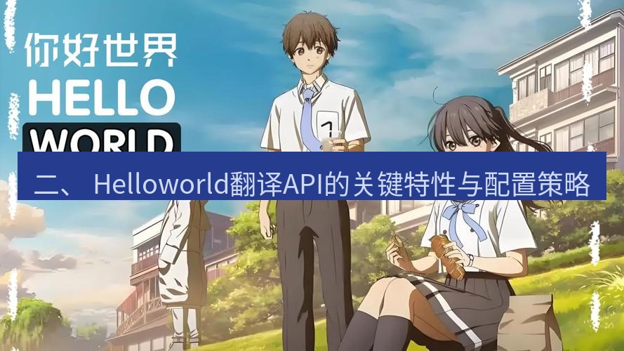 helloworld翻译在线 二、 Helloworld翻译API的关键特性与配置策略