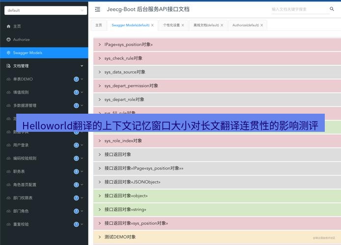 helloworld翻译在线 Helloworld翻译的上下文记忆窗口大小对长文翻译连贯性的影响测评