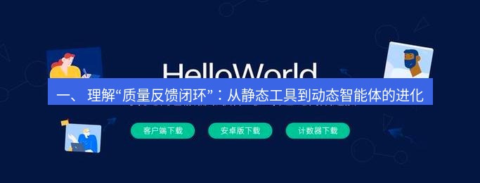 helloworld翻译在线 一、 理解“质量反馈闭环”：从静态工具到动态智能体的进化